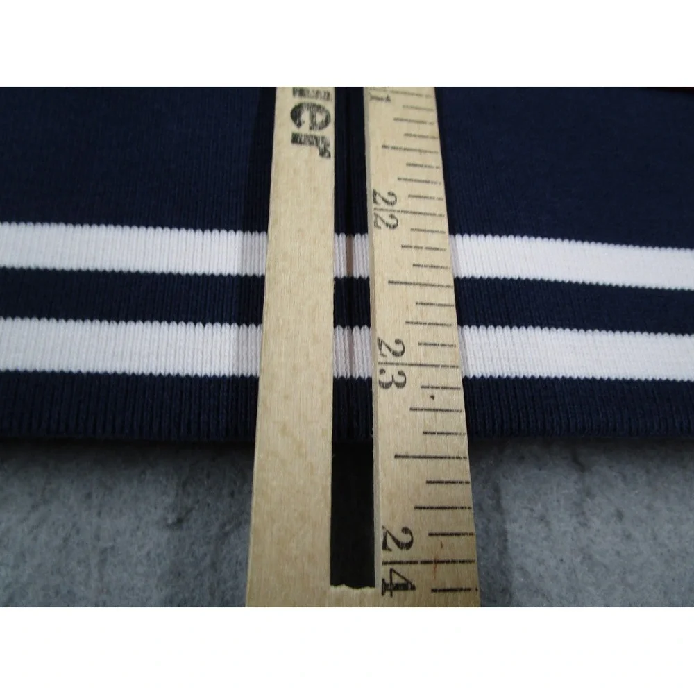Polo Ralph Lauren Mens Varsity Jacket Burgundy Cotton Knit Letterman P Patch M